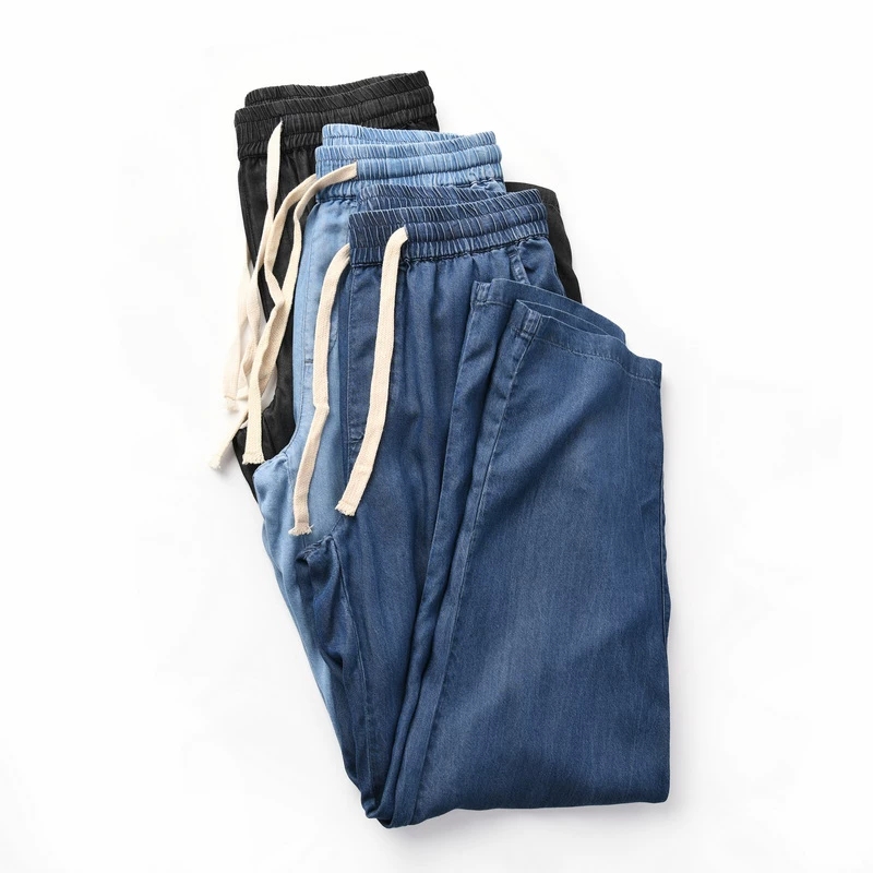 Breathable Mens Lightweight Cotton Sweatpants - Perfect For Daily Wear & Exercise