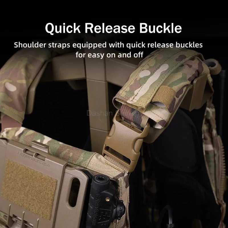 AVS MBAV Tactical Vest Plate Carrier Set Adaptive Modular Quick Release Comfortable MOLLE Airsoft Training Hunting Combat Vests Z250728