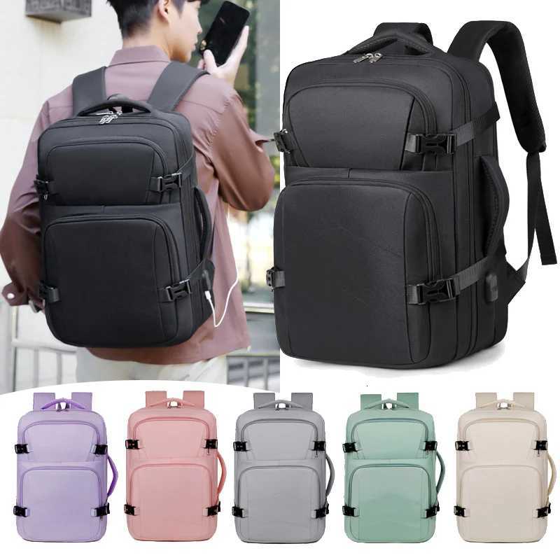 Multifunctional USB Charging Waterproof Backpack Large Capacity Travel Bag for Students Unisex Fashion School Backpack S250728