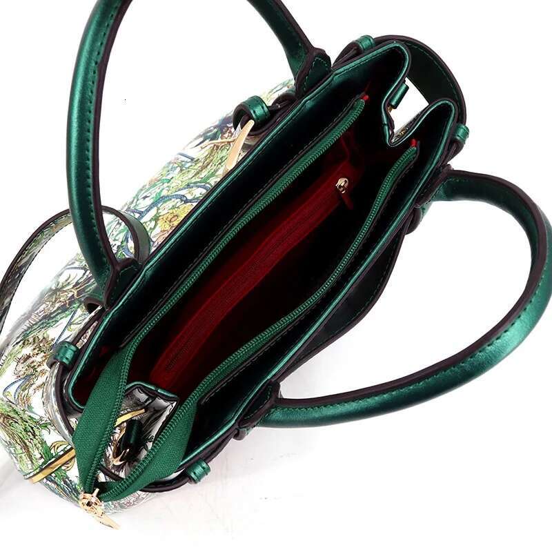 Designer Luxury Jungle Pattern Women S Handbags Large Capacity Crossbody Belt Lettering Decoration Shoulder Designer Bag