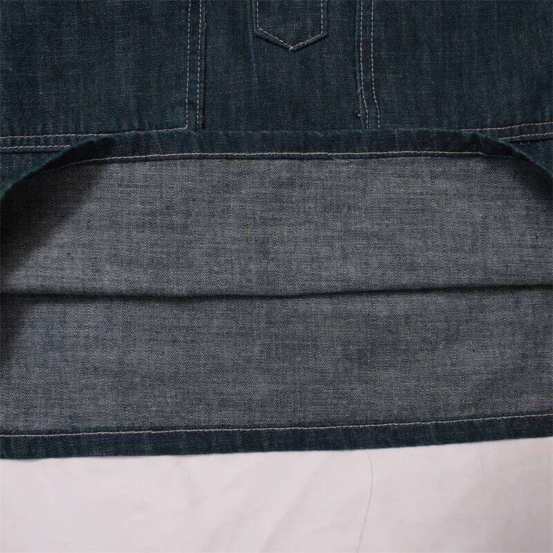 Designer Clothing 2025 1920S Vintage US Army Spring Jeans Blue Denim Work Uniforms Loose PW Pullover Shirt Fatigue Jumper USN Jacket For Men