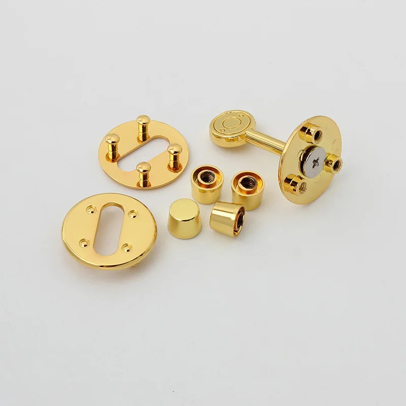 1Set Metal Bag Rivets Womens Handbag Clasp Lock Closure Zinc Alloy Bag Buckles Clasps DIY Bags Hardware Accessories 250723
