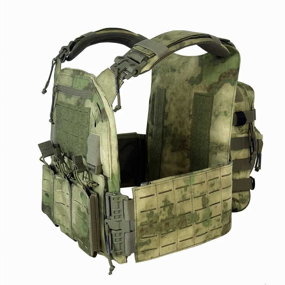EMERSONGEARS ZH02 Nylon Combat suit laser cutting vest with hydration backpack with 5.56 triple magazine pouch Z250728