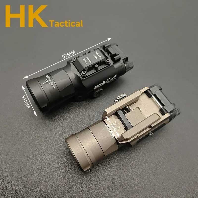 Surefi Metal XH35 X300 X300U Ultra X300V Tactical Gear Flashlight LED Strobe Light for 20mm Rail Airsoft Weapon Pistol Accessory XJ250728