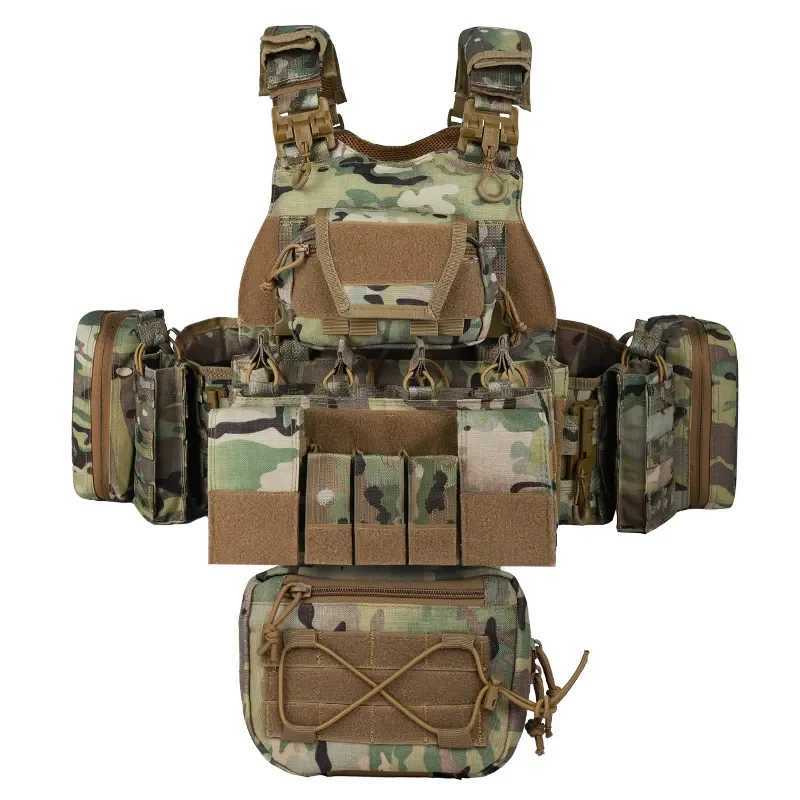 YAKEDA Tactical Plate Carrier for Men1000D Nylon Quick Release Laser-Cutting Modular Lightweight Vest Z250728