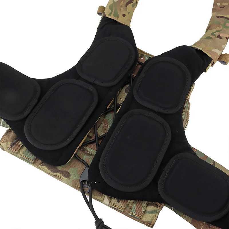 Quick Release Armor Carrier Vest Adjustable Armor Padding MOLLE Panel Compatible with Ballistic Plate Essentials Z250728
