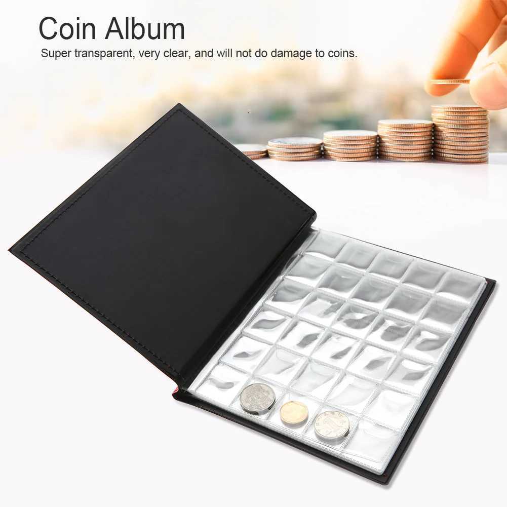 2025 Pockets 10 Pages World Coin Storage Folder Album Money Collecting Holder Book Z250729