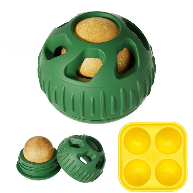 Interactive Dog Toys Mental Stimulation Silicone Treat Molds Healthy Pupsicle Enrichment Frozen Summer Cooler Chew Resistant 250729