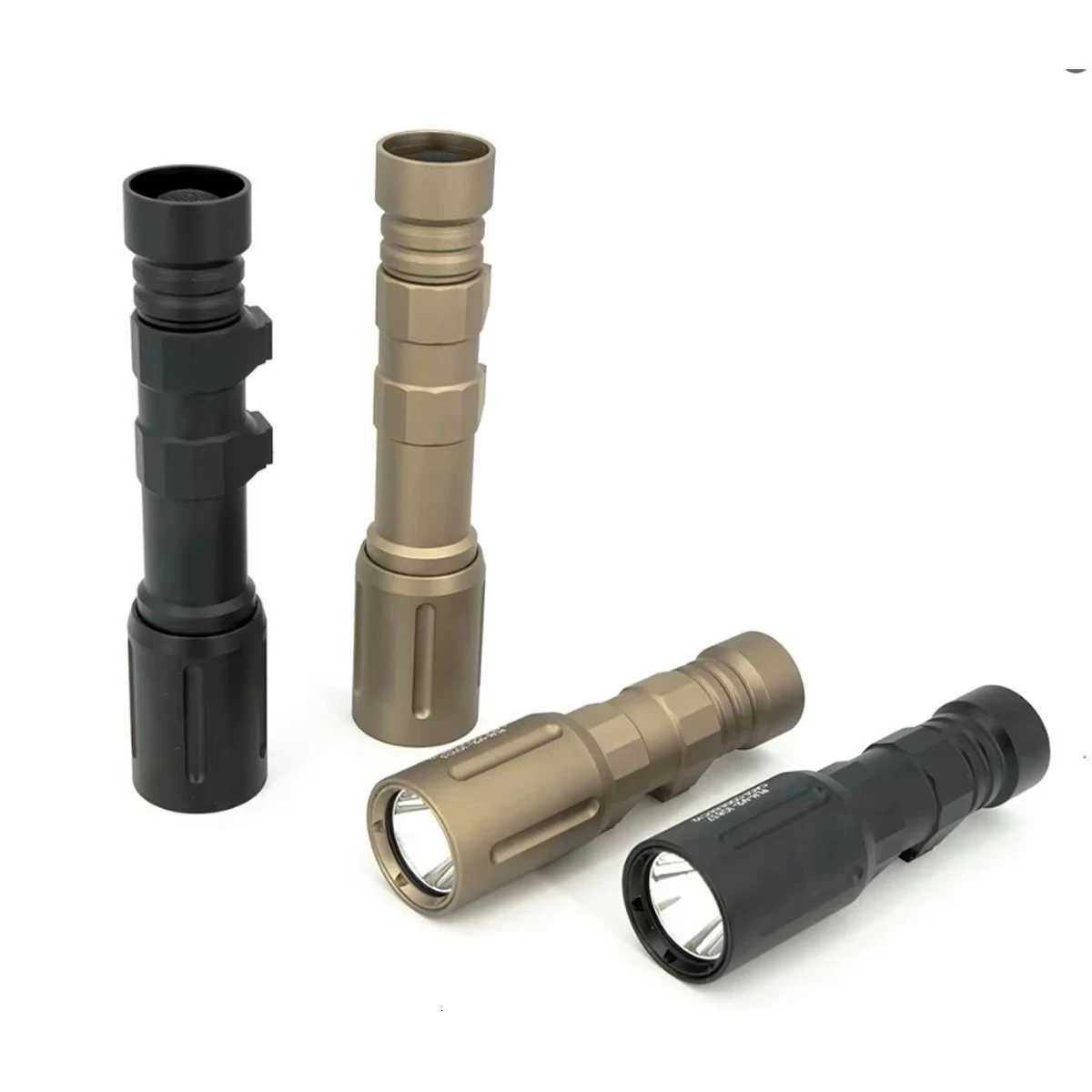 Tactical Modlit PLH White LED Flashlight Weapon Scout Light Rifle QD M-LOK Picatinny Rail Mount Hunting for AR15 HK416 R250728