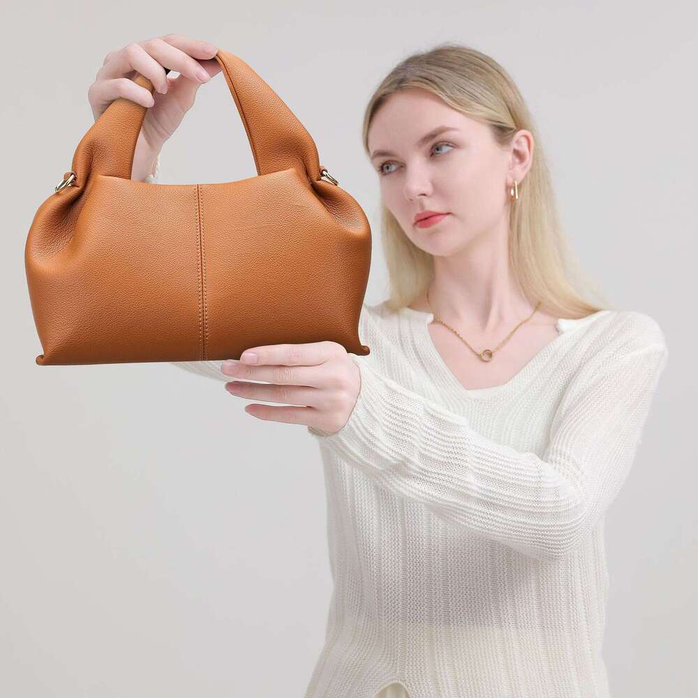 Cloud New Hot-Selling Crossbody Fashion Simple Versatile Handbag Large Capacity Commuter Soft Leather Women's Bag designer bag