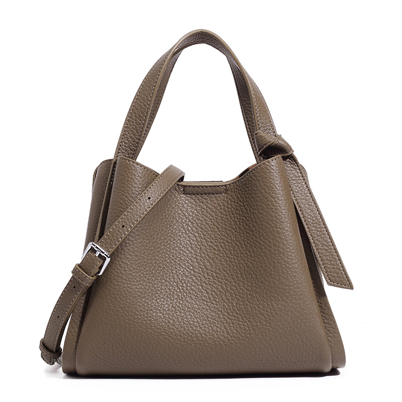 free shipping designer bag New high-quality bucket bag casual grocery shopping vintage handbag for women black white red