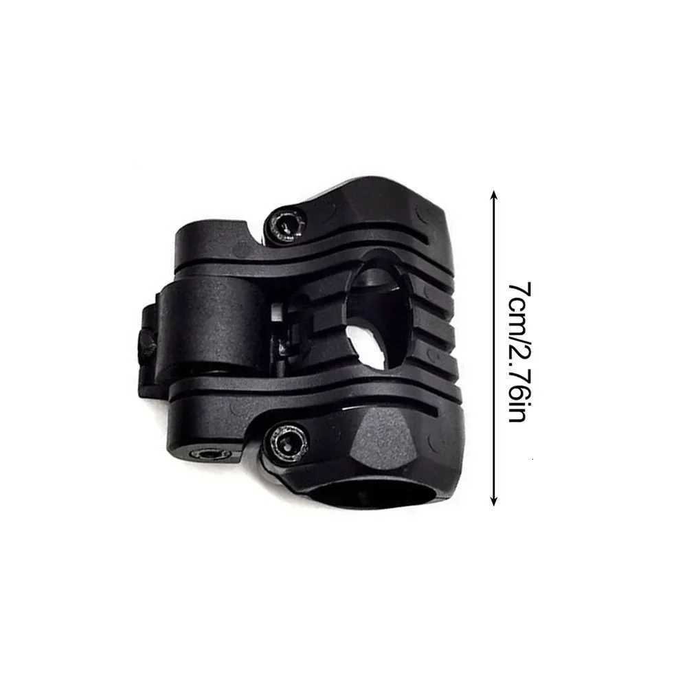 Tactical Helmet Light Mini Flashlight Adjustable Rail Mount Rotatable LED Guide Rail Set Hunting Sports Outdoor Gear Accessories R250728