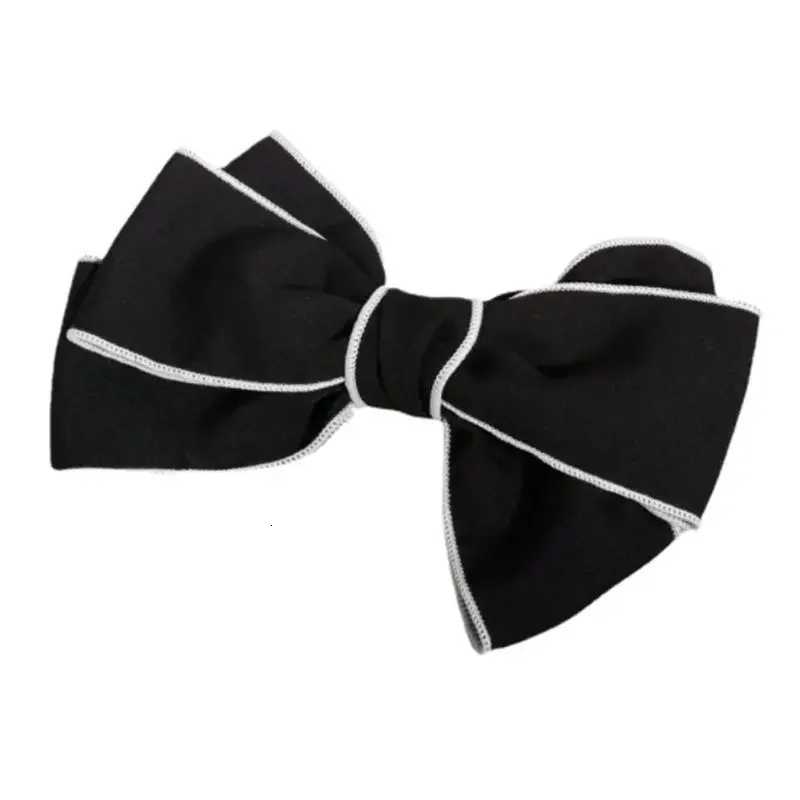 Womens Imitation Bow Hairpin Ponytail Hairpin Clip Elegant Temperament Versatile Bow Hair Accessories Solid Headwear Gift Z250729
