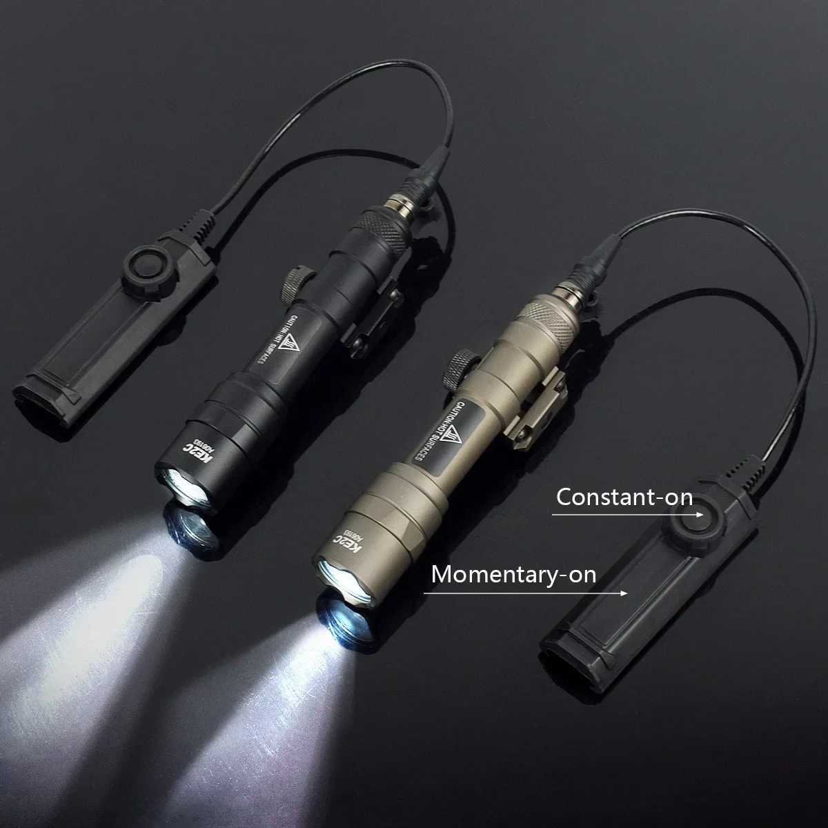 Tactical M600 M600B M600C Weapon Gun Light Flashlight Rifle Flashlight Pistol Scout Light Torch Hunting Picatinny Rail R250728