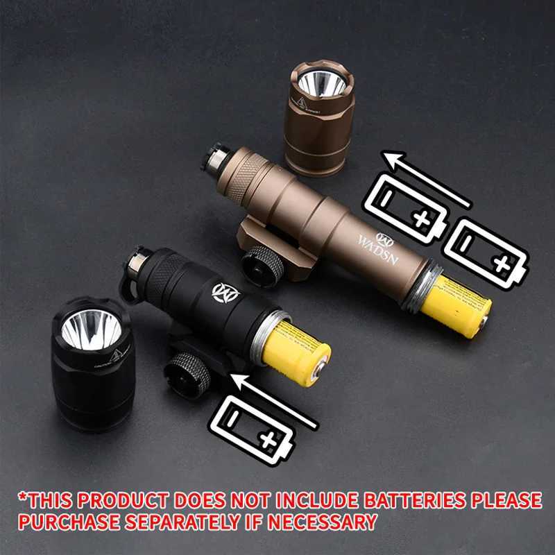 Vadsn M300 M600 Flashlight With Axon Dual Function Remote Pressure Switch Fit 20mm Rail Hunting Tactical Airsoft Light XJ250728