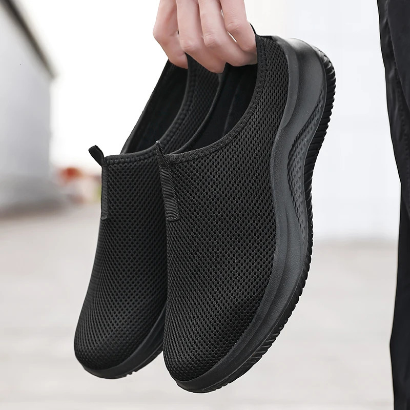 Men Casual Shoes Slip-On Half Slippers Running Shoes Men Plus Size Sport Shoes Lightweight Comforty Breathable Walking Sneakers 250725
