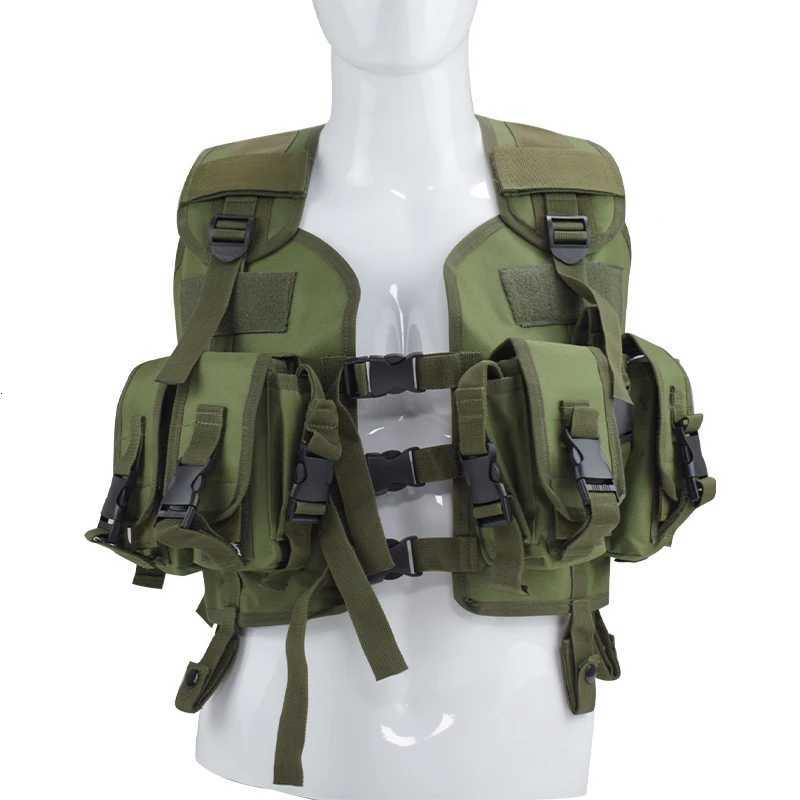 Outdoor Tactical Hunting Vest Combat Protective Vest Hunting Accessories Gear Camouflage Combat Shooting Equipment Z250728