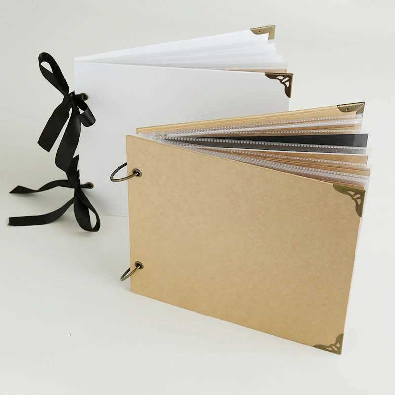 10 Inch Wedding Photo Album Scrapbook Cardboard Albums Photo Baby Scrapbooking Album Blank Cover Travel Albums For Photos Z250729
