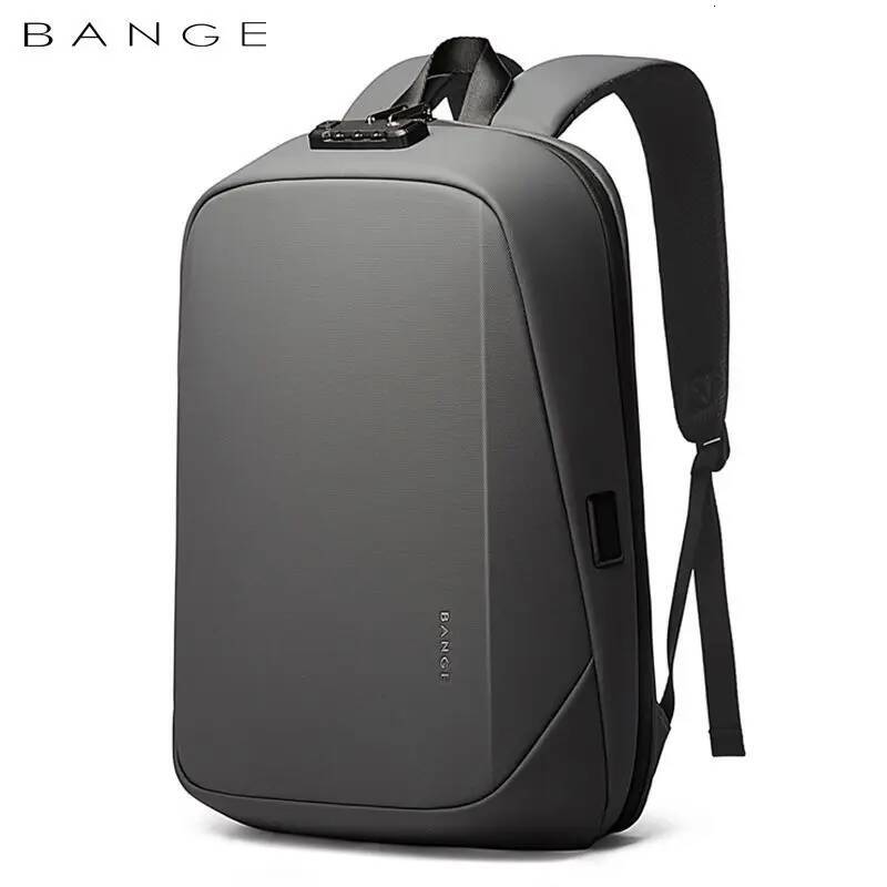 BANGE Brand Laptop Anti-theft Waterproof School Backpacks USB Travel Bag Backpack Business Male high-quality