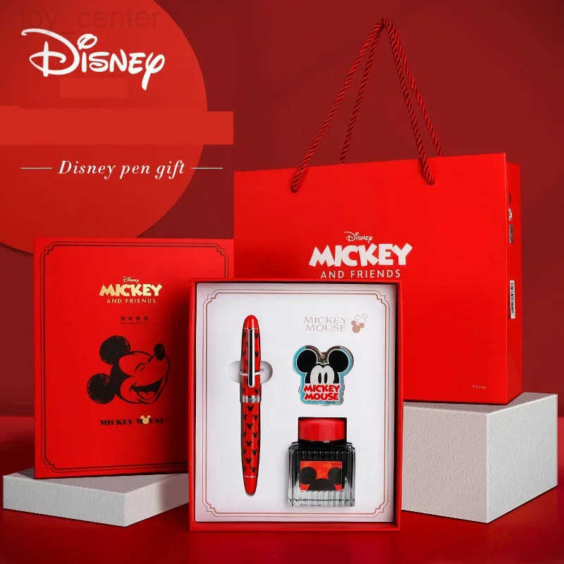 Disney Fountain Pen Gift Box Set Birthday Gift for Elementary School Students Valentines Day Gift High-end Stationery Gift W250729