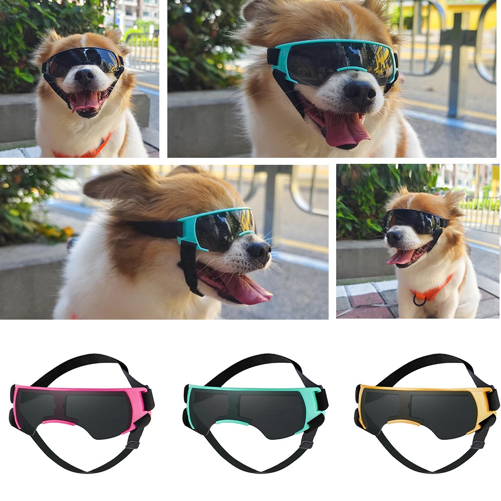 Pet Eye Wear Dog Goggles Small Breed Sunglasses UV Protection Eyewear For Dogs Puppy Outdoor Riding Accessories 250729