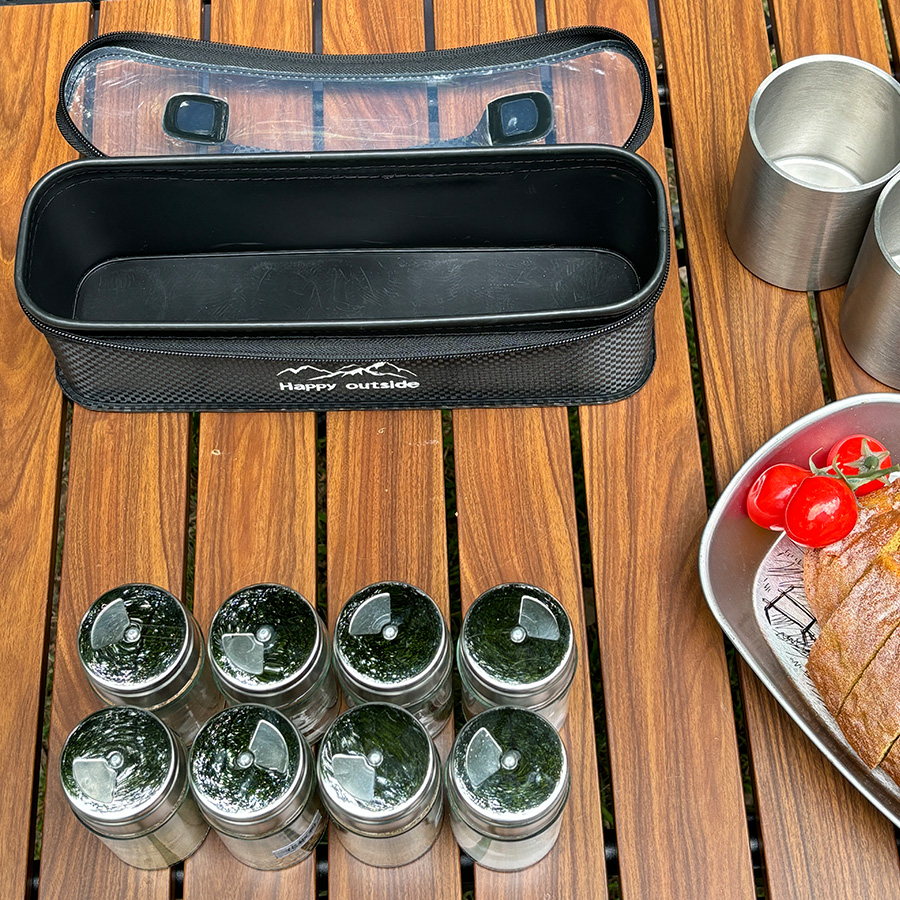 All-Terrain Field Tool Box, Military-Grade Folding Case for Off-Road Repair Camping Gear, Crushproof Design (Tactical Black)