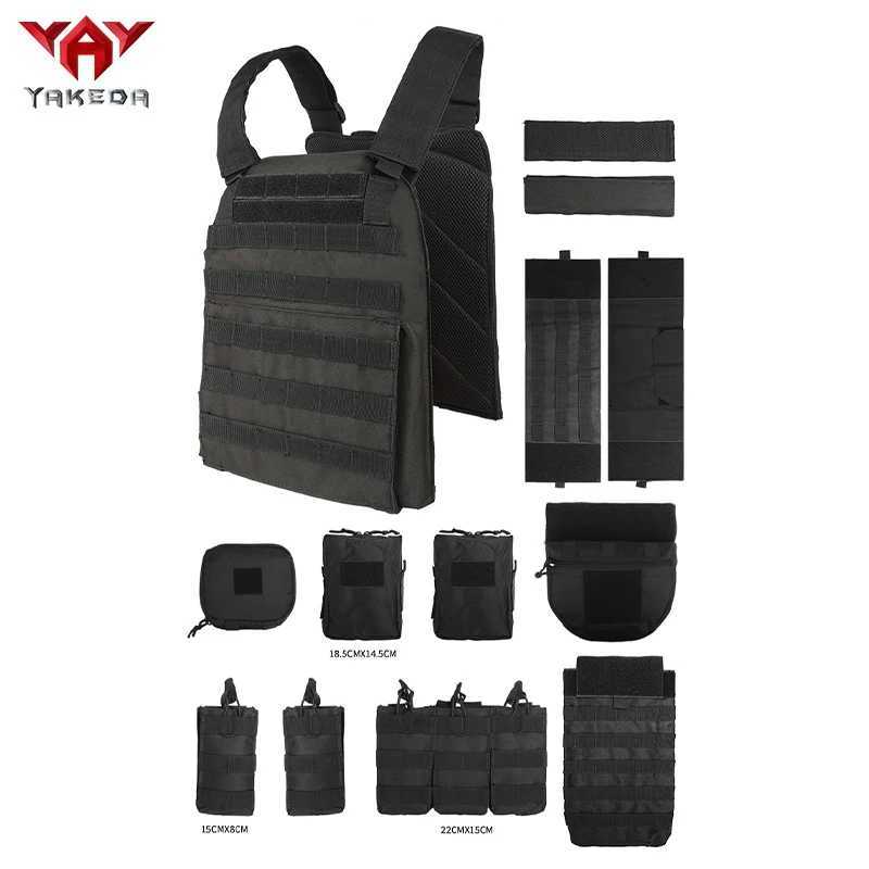 YAKEDA Five piece equipment bag training vest detachable and expandable waterproof wear-resistant and tear resistant Z250728