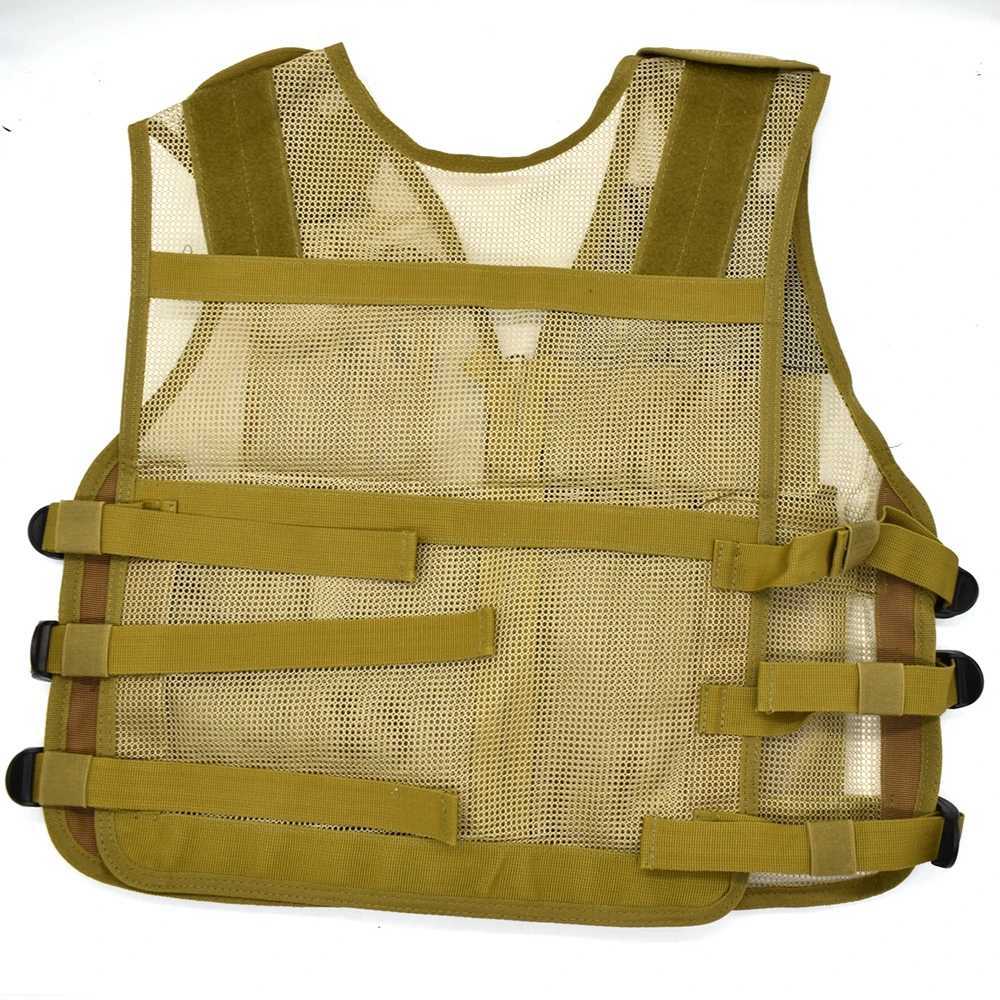 Tactical Mesh Vest for Men and Women Hunting MolLE Vest Fishing Quick Dry with Multi-POCket AdjustabLE Size Z250728