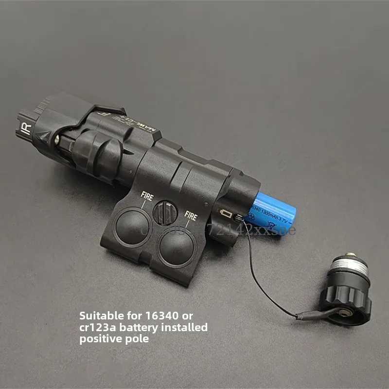 1 Modular Laser Pointer Laser Flashlight Combination Light Hunting Airsoft Weapon Light Red Laser Light # 250217 XJ250728