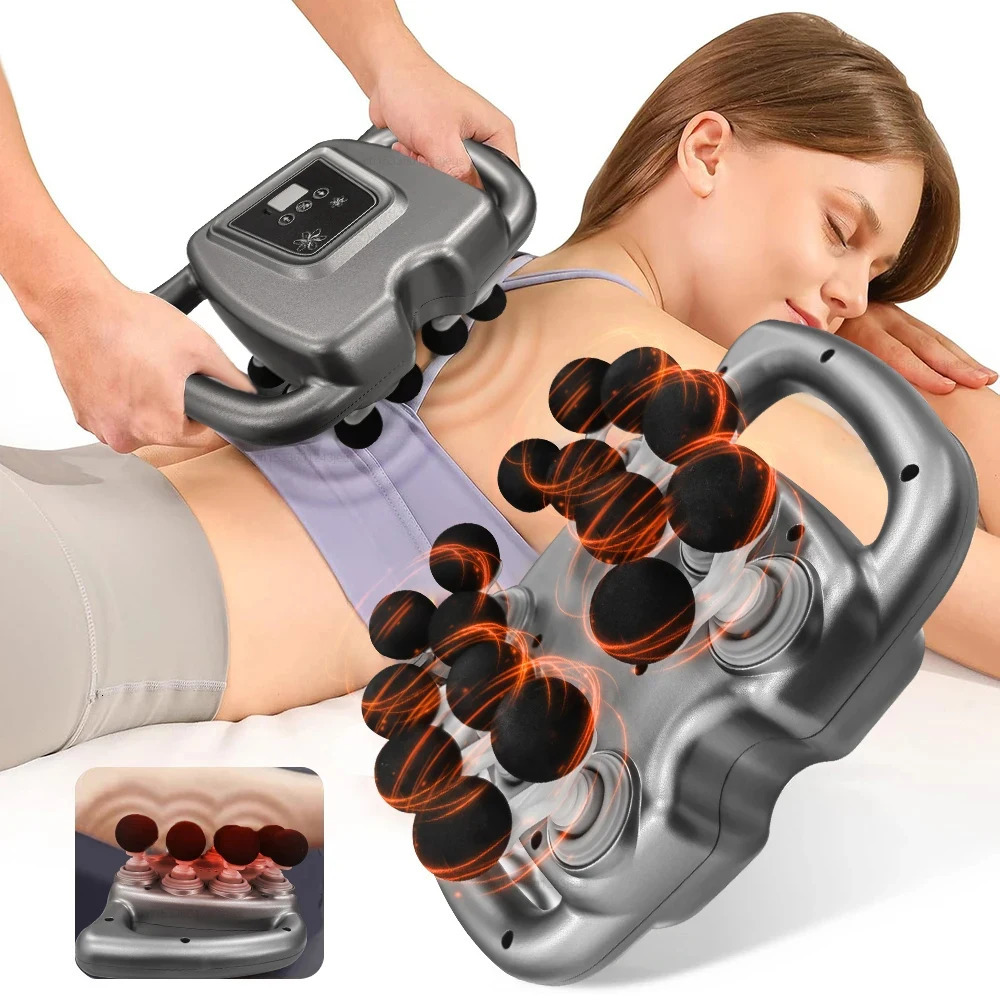 Fascia Gun Muscle Massage Sixteen High Frequency Neck Shoulder Waist Machine Professional 250714