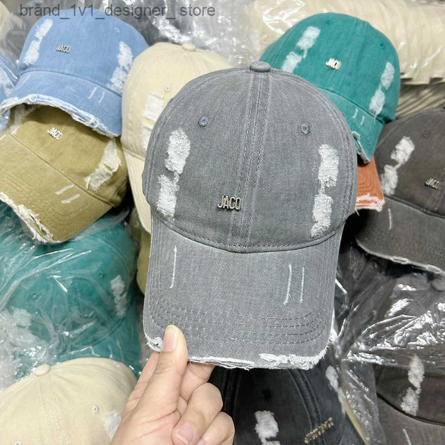 Baseball Bucket Hat Jeans Blending Classic Sun Protection Letter Tide Adjustable Head Cap Hats Men Womens Baseball Caps Retro Unisex R250603 S250729