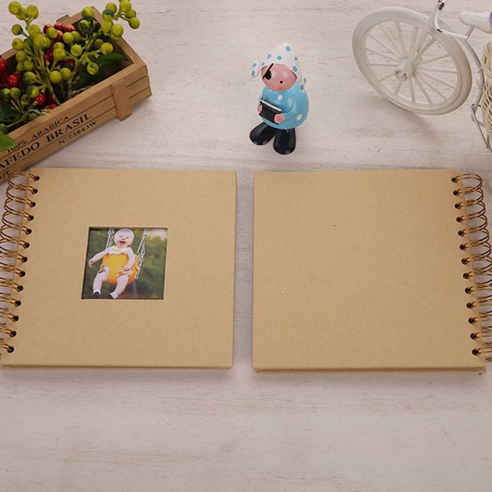 Scrapbook Photo Album Memory Book Paper for Travel Wedding Anniversary Christmas Gifts Baby Shower Memories Z250729