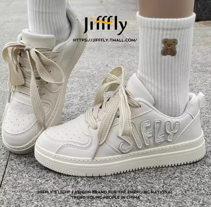 Jifffly Women's New Style 2025 Hot Selling Summer Shoes Trendy Versatile Sneakers Soft Sole