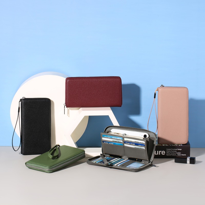 Large Womens Wallet with Multiple Compartments for Cards - Durable Casual Design