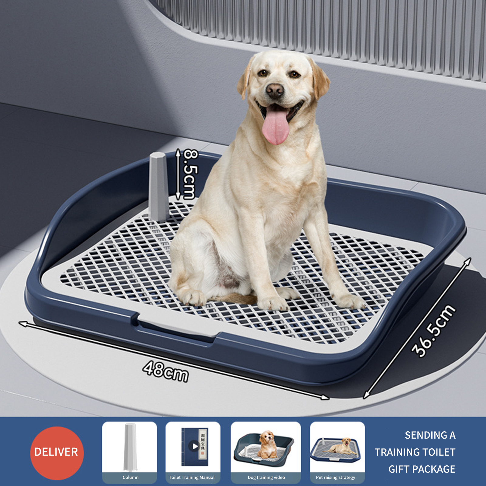 Dog toilet large urinal small large dog defecation fence dog toilet dropshipping grid tablet manufacturer direct sales