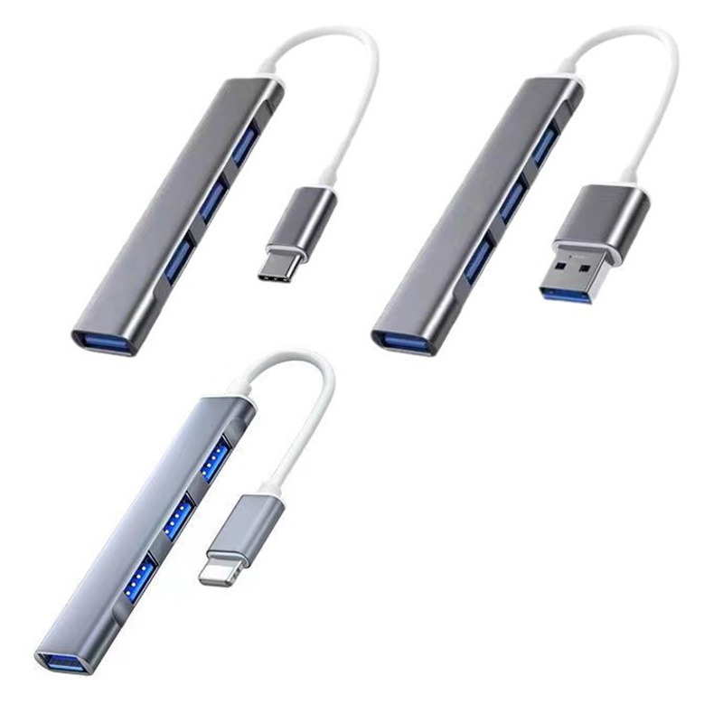 USB C to USB HUB 4 port usb docking station for mobile phone/computer extender