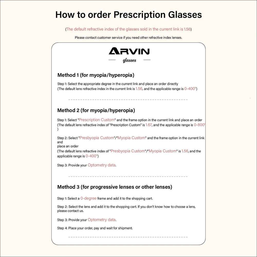 ARVIN Fashion Design Reading Vintage Anti-blue Light Computer Eyeglasses Frame Optical Prescription Glasses Women