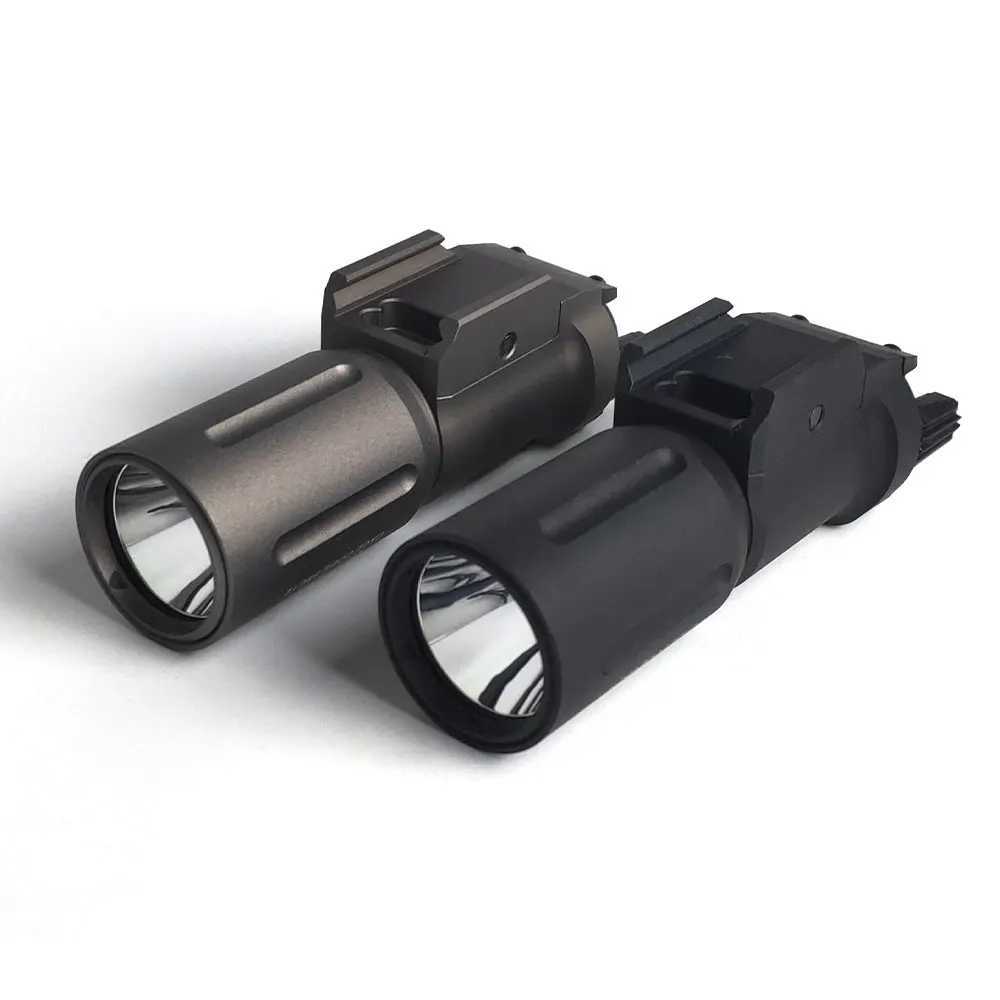 Weapon Okw Flashlight Metal Spotlight Oke Pl350 18650 18350 Flashlights Tactical High Power Led Light With Full Marking R250728