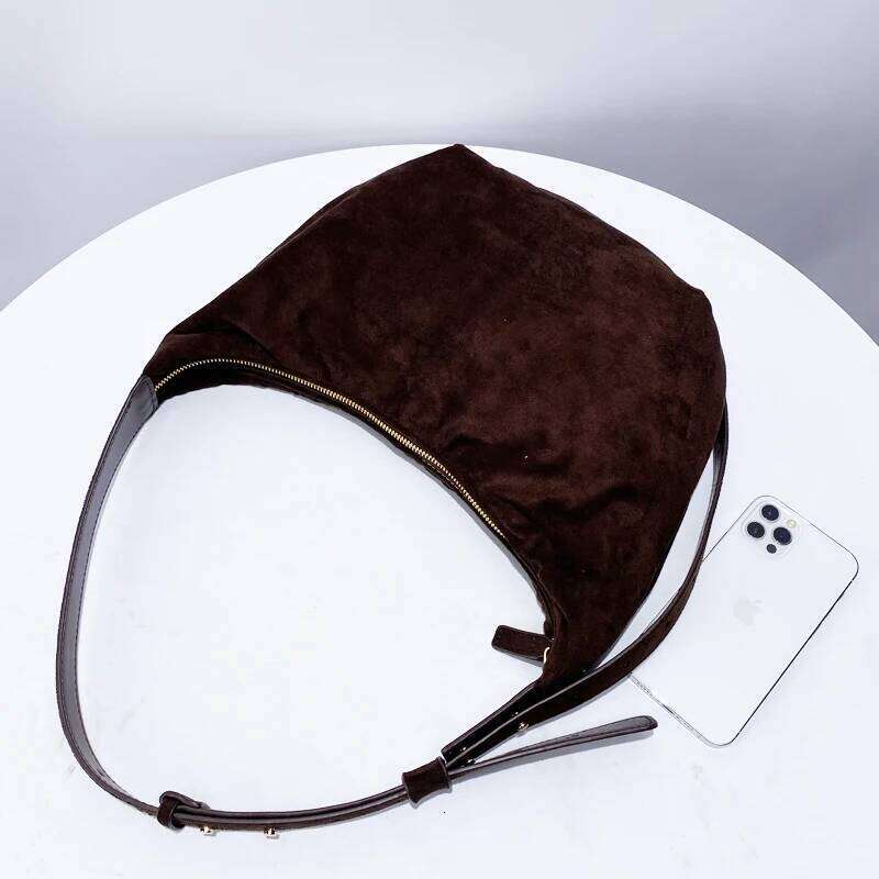 Women's Bags Designer Women's Bags Designer Korean Vintage Hobos Bags For Women Designer Handbag Purses New In Faux Suede Small Soft Underar