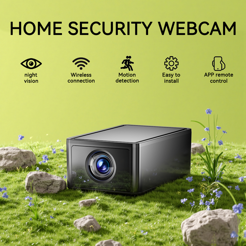 Small and powerful mini camera with night vision and motion detection, portable, magnetic home, vehicle surveillance security camera,