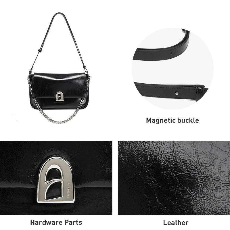 Designer bag shoulder bag crossbody bag tote bag L Women's Trend Leather Chain Ladies Shoulder Crossbody Large Capacity Messenger Bag V