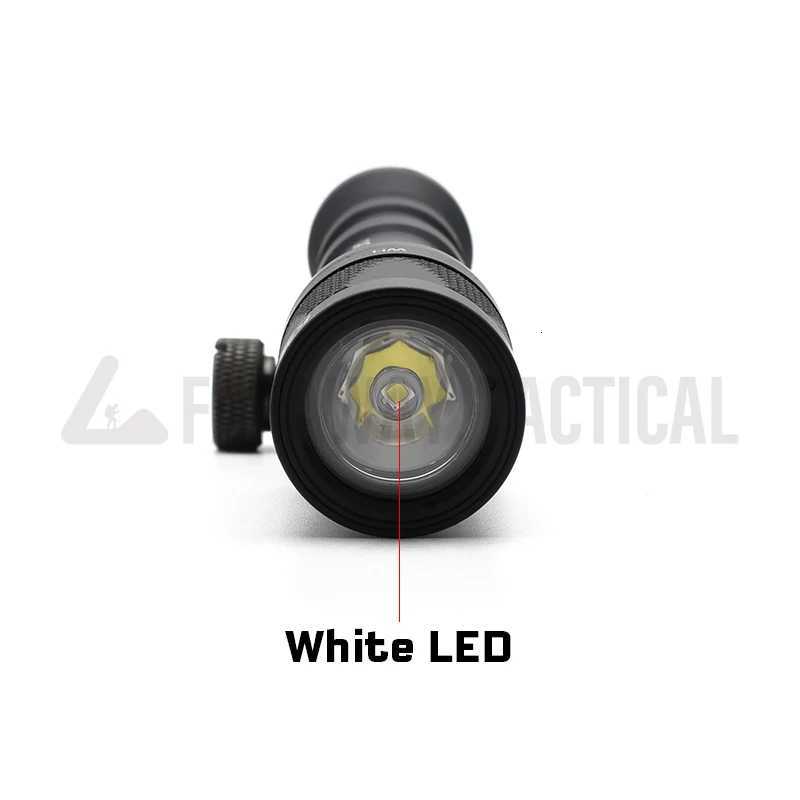 Tactical SF M600V M600V-IR Weapon Gun Light LED Light And IR Infrared Output For Airsoft Rifle AR15 M16 Hunting Accessories R250728