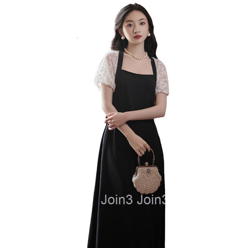 Summer New Womens French Fashion Personality Backless Short Sleeve Dress Long Dress Nightgown