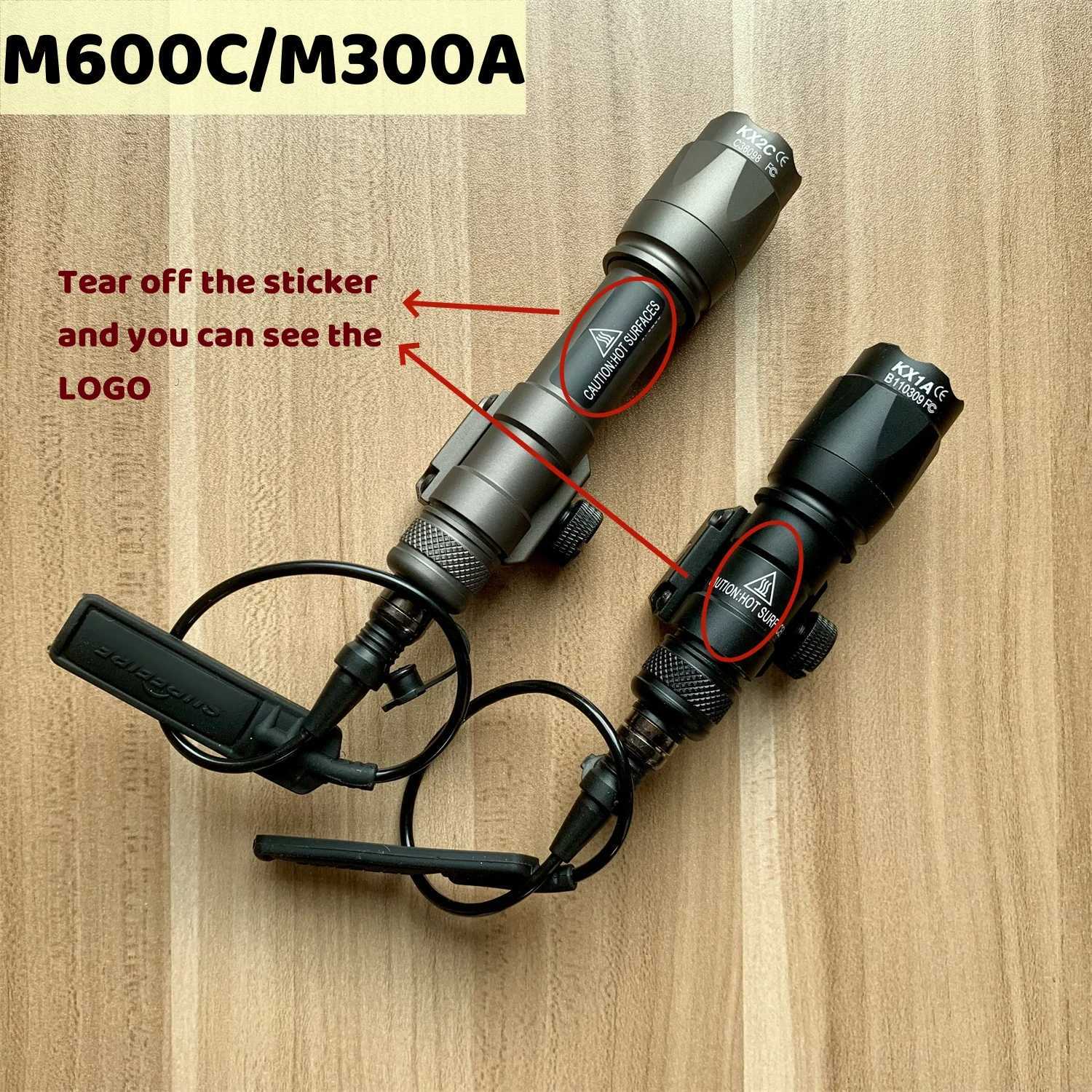 Element SF M300A M600C Airsoft Powerful Flashlight Tactical Torch Scout Rifle Gun Weapon LED Light Fits 20mm Picatinny Rail R250728