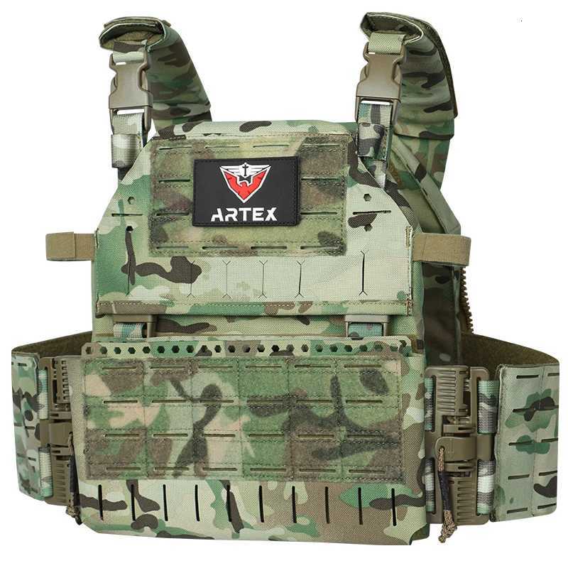 Artex Light Weight Quick Release Combat Plate Carrier 1000D Nylon Molle Chaleco Tactico Tactical Vest Hunting Vest Z250728