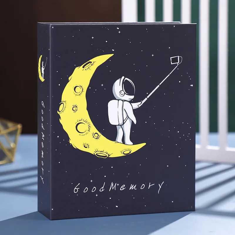 200 Pockets 6-inch Childrens Family Photo Album Wedding Anniversary Memorial Photos Collection School Stationery Birthday Gift Z250729