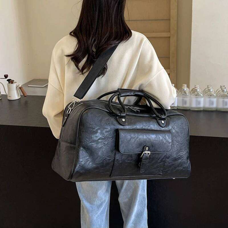 Travel Suitcase Duffle PU Golf Boston Bag Sports Fiess Gym Yoga Handbag Outdoor Hiking Bags Large Bussiness Crossbody Pack