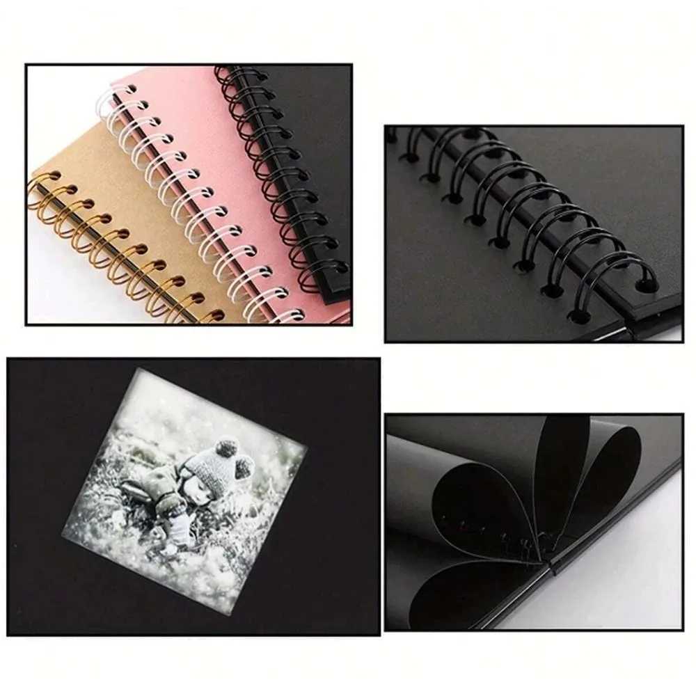 Lovely 6 Inch Scrapbook Photo Album 20 Internal Pages Cover Window Design Travel Album Wedding Album For Lover Baby Wedding Z250729