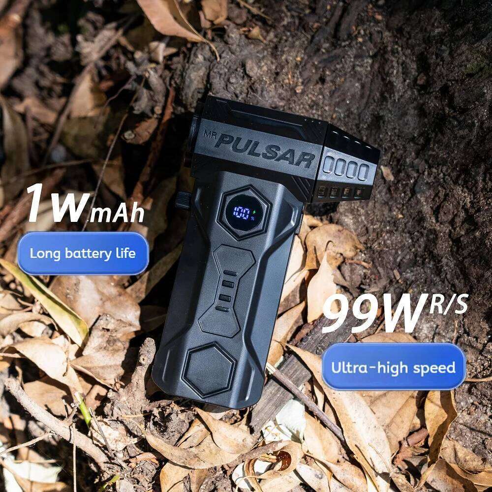 X11pro MAX Jet 990000Rpm Powerful Air Blower Brushless Motor Turbo Fan Wind Speed 75M/S 10000Mah Strong Breeze