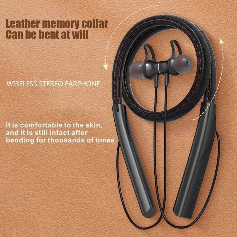 Headphones Magnetic Sport Neckband Neck-hanging TWS Earbuds Wireless Headset with Mic R250728